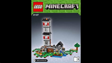 Lego Minecraft 21127 The Fortress Building Kit Set 984 Piece