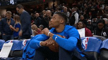 Just click the download button and the gif from the and russell westbrook collection will be. Feeling It Russell Westbrook GIF by NBA - Find & Share on ...