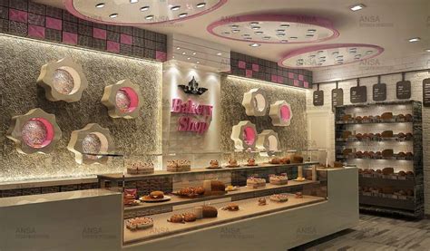 Design Concept Small Bakery Shop Interior Design Ideas