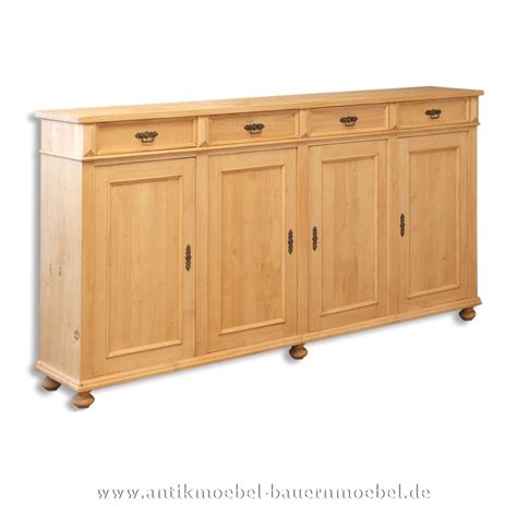 Sideboard Anrichte Massivholz Landhausstil Gründerzeit Weichholz Fichte