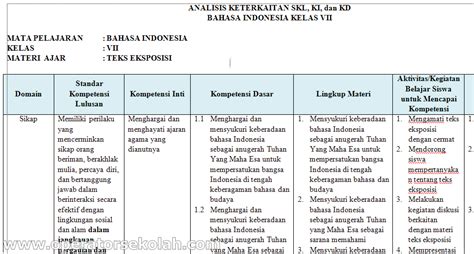 Sel sebagai unit terkecil kehidupan, dan. Download Silabus Kelas Xi Bahasa Indonesia K13 Genap - Rpp ...
