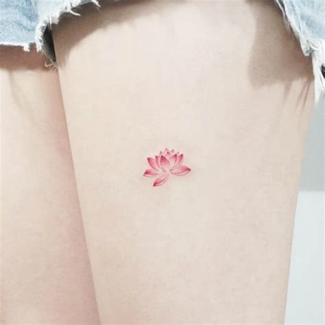 It is quite visible and unshowy at the same time. 65 Cute and Inspirational Small Tattoos & Their Meanings ...