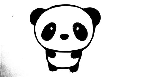 How To Draw A Panda Cute And Easy - vrogue.co