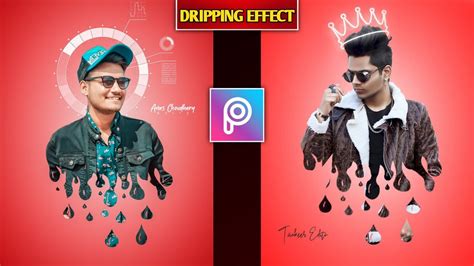 Picsart 3d Dripping Effect Picsart Editing Tutorial Picsart New