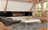 Linear Propane Fireplace Photos