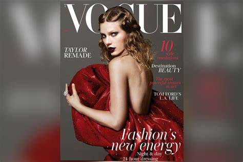 Taylor Swift Covers British Vogue January 2020 By Craig