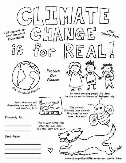 Change Climate Coloring Pages Printable Getcolorings Getdrawings