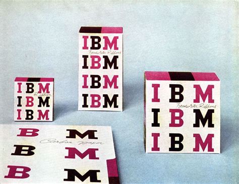 Paul Rand Ibm Packaging Vintage Packaging Paul Rand Interesting