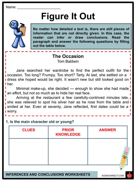 Drawing Conclusions Worksheets Enhance Critical Thinking Skills