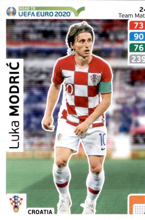Croatia opened the scoring as unai simon committed a horrible mistake, conceding from pedri's back pass. Online Sale Luka Modrić Croatia Panini Adrenalyn Xl Road ...