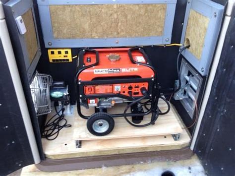 I have designed this portable enclosure so you can store a generator really nice and have a super easy access inside, using the double front doors and the top lid. How to Shelter Your Portable Generator During Bad Weather ...