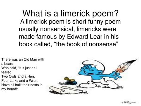 Ppt Limerick Poems Powerpoint Presentation Free Download Id2653154