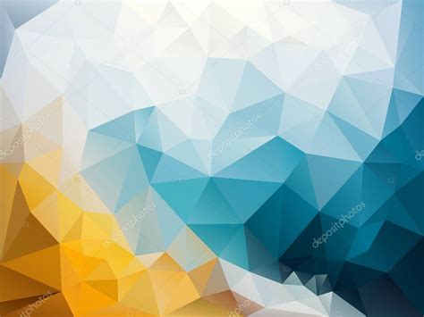Vector Abstracto Fondo De Polígono Irregular Con Un Patrón De Triángulo