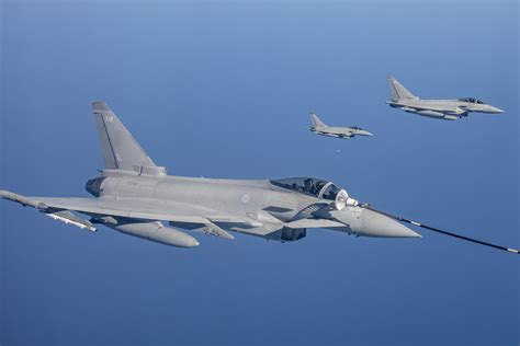 Raf Typhoons Take Part In Major German Exercise