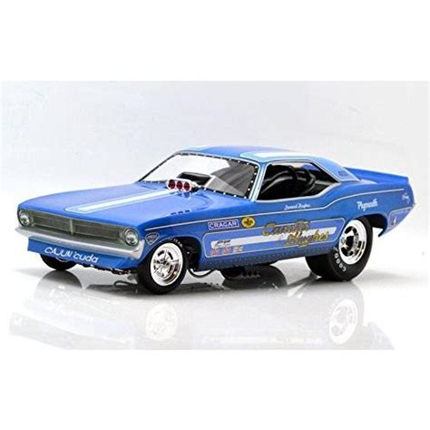 Auto World 118scale Candies And Hughes 70 Plymouth Cuda Funny Car オート