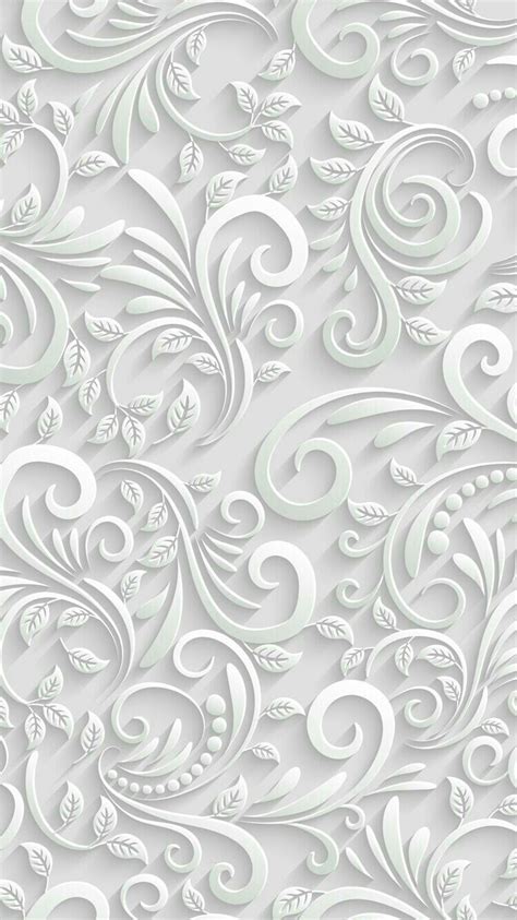 White Pattern Wallpapers Wallpaper Cave