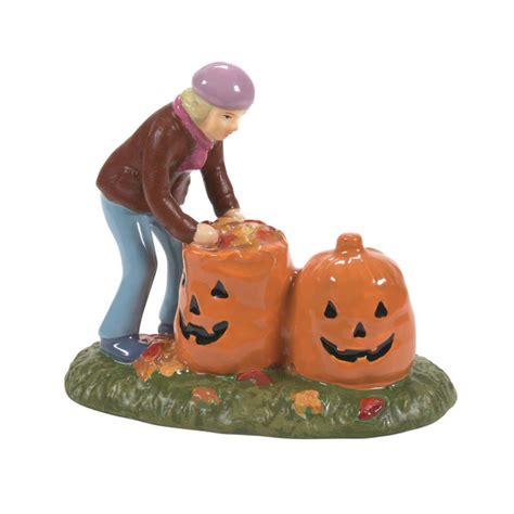 Department 56 Halloween Village Scary Cats And Pumpkins Figure 6012285 Department 56