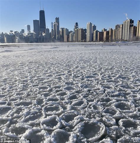 Ice Balls Spotted On The Shores Of Lake Michigan Daily Mail Online