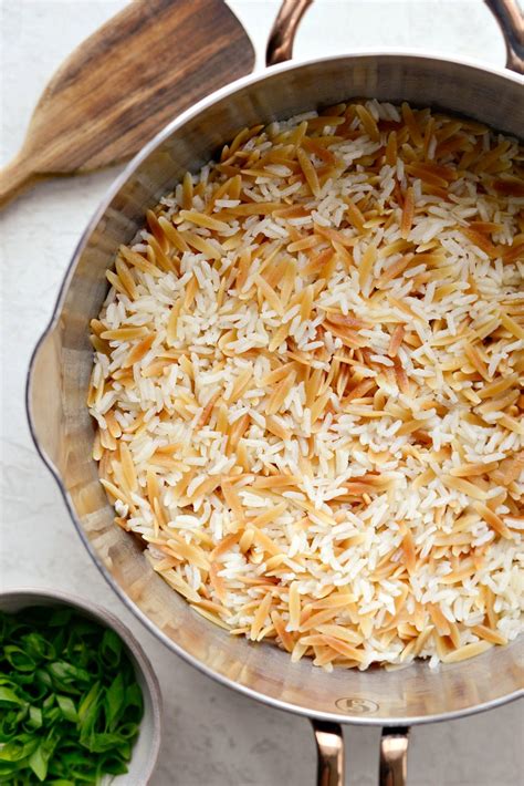 Simple Rice Pilaf Simply Scratch