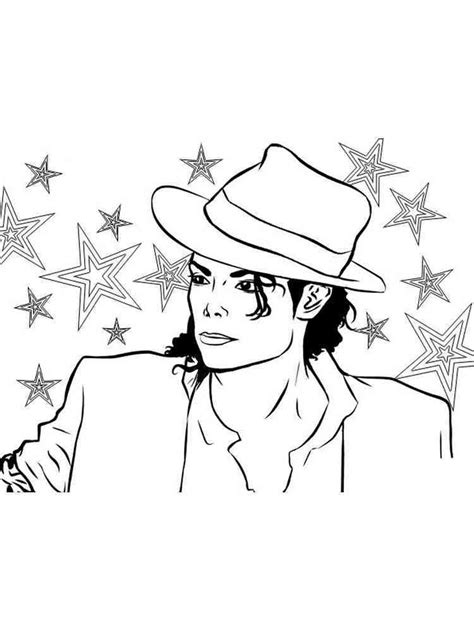 Printable Michael Jackson Coloring Pages Printable World Holiday