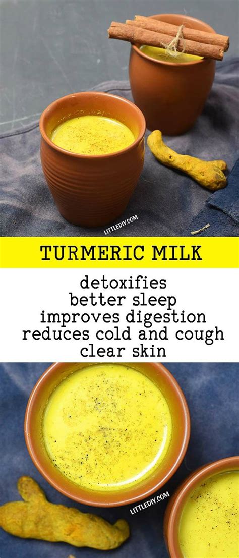 GOLDEN MILK HEALTHY TURMERIC MILK RECIPE Turmeric Milk Recipe