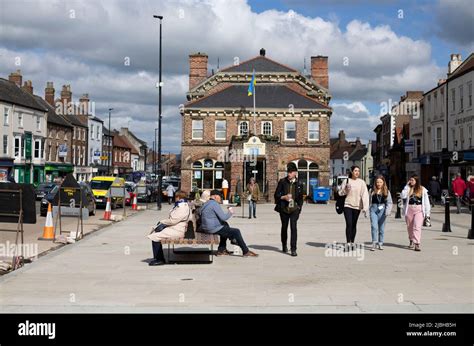 The Town Of Northallerton In North Yorkshire Stock Photo Alamy