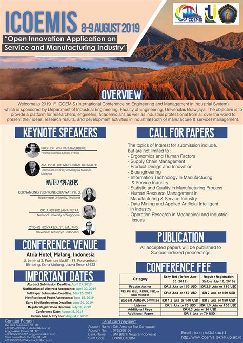 Mpic aims to internationalize polymer research in malaysia through porce as a center of reference in polymer science and technology. International Conference on Engineering and Management in ...