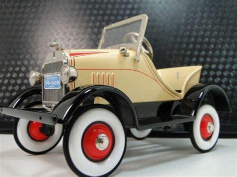 Ford Model T Pedal Car Hot Rod Vintage Race Car For G Scale Model Train