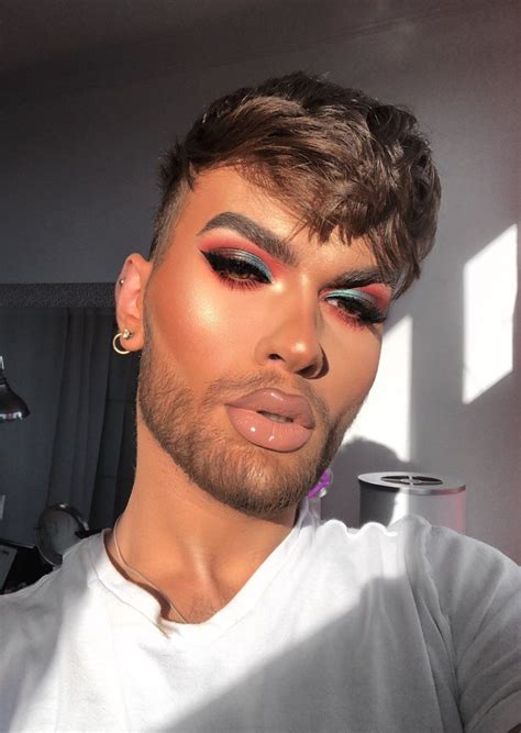 Pinterest Dymonae 👑 Male Makeup Men Wearing Makeup Glam Makeup