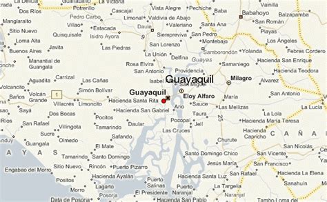 Mapa De Guayaquil Ecuador