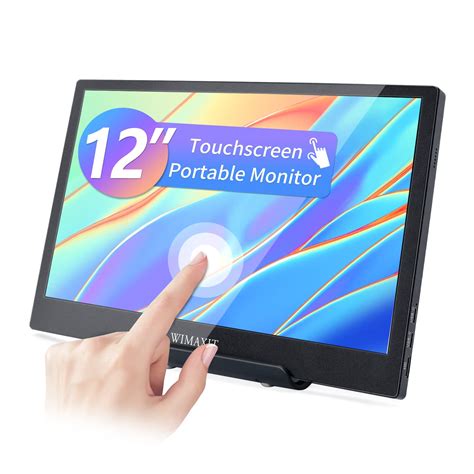 Buy Wimaxit 12 Inch Portable Touchscreen Monitor Eye Care Vesa Monitor