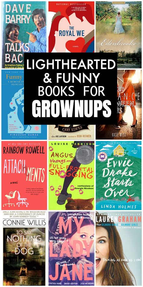17 Lighthearted And Funny Books For Grownups Everyday Reading