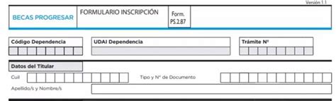 Llená el formulario becas PROGRESAR (Explicado)