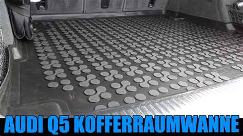 By using auditing, we can easily determine now any entity that extends the auditable abstract class will benefit from the jpa auditing feature. KOFFERRAUMWANNE FÜR AUDI Q5 ab Bj. 2017 (FY) [Vorstellung ...