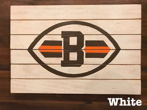 Cleveland Browns Wood Plank Etsy