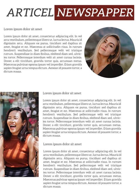 It gives the details on how the transport will be facilitated depending on the need of the students and their economic background. 10+ Articles Newspaper example psd design | room surf.com