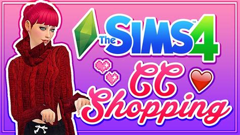The Sims 4 Cc Shopping Youtube