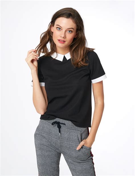 Awesome Black Shirt With White Collar Learn More Here