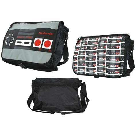 Nintendo Reversible Official Flap Messenger Bag Nintendo Nintendo