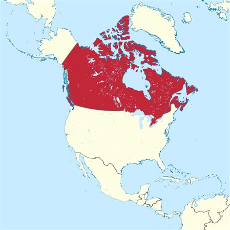 Filecanada In North America Mini Map Riverssvg