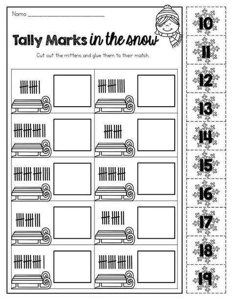 Printable Tally Chart Worksheets Activity Shelter Num