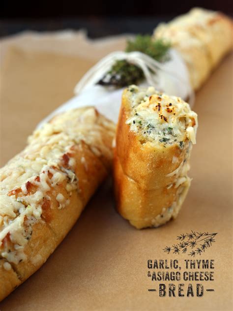 Garlic Thyme And Asiago Cheese Bread Flavor And Friends
