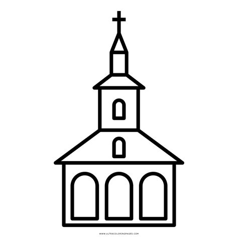 Imagenes De Iglesia Para Colorear Iglesia Para Colorear Dibujos