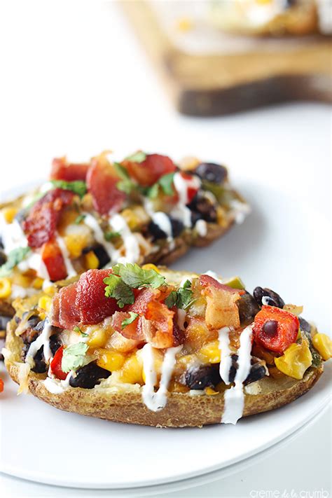 Sweet and fluffy on the inside, these baked sweet potatoes make the perfect side the skin tends to not crisp up when it's wrapped in foil. 13 Healthy Baked Potatoes That Go Beyond Cheese & Bacon ...