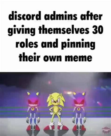Discord Admins After Giving Themselves 30 Roles And Pinning Their Own