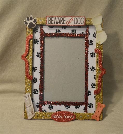 Dog Themed Picture Frame For Dog Lover Dog By Framedperfectco I Love