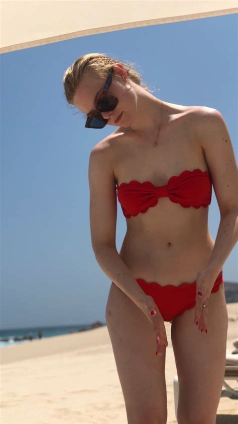 Elle Fanning Bikini Italy