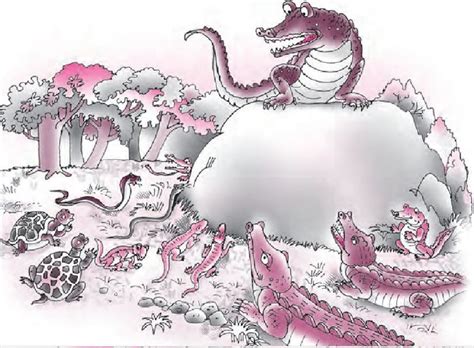 What Happened to the Reptiles Summary in hindi, Class 6 story