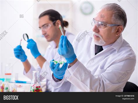 Two Chemists Working Image And Photo Free Trial Bigstock
