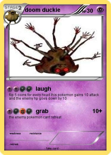 Pokémon Doom Duckie Laugh My Pokemon Card